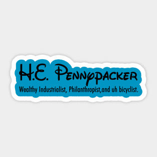 H.E Pennypacker Sticker